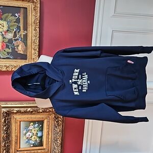 MLB Authenic Baseball Collection New York Yankees Sports Hood Handwarmer Sz XL